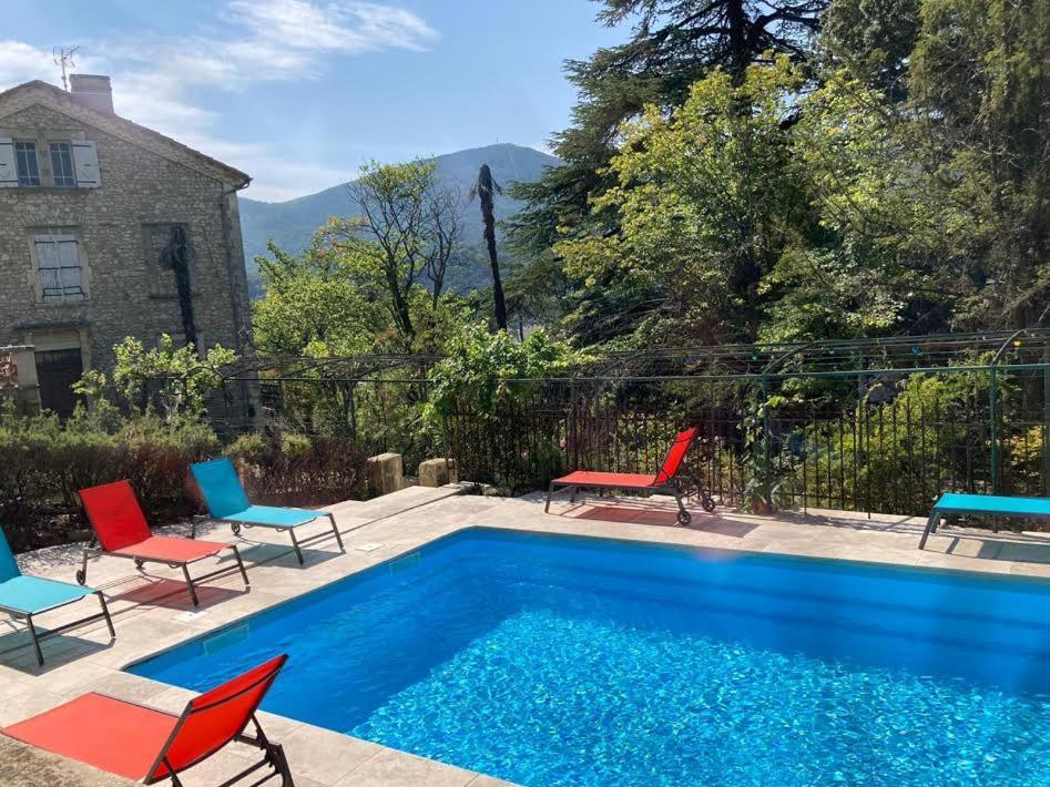 Les Horizons 800m centre ville Nyons- SPA- Jacuzzi - MASSAGE- SAUNA -Piscine CHAUFFÉE Exterior foto