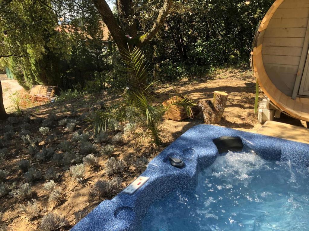 Les Horizons 800m centre ville Nyons- SPA- Jacuzzi - MASSAGE- SAUNA -Piscine CHAUFFÉE Exterior foto
